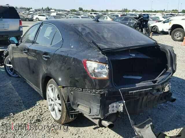 2007 LEXUS IS250 - VIN: JTHBK262072031642 - Фото 3