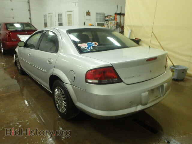 2001 CHRYSLER SEBRING - VIN: 1C3EL46X11N662445 - Фото 3