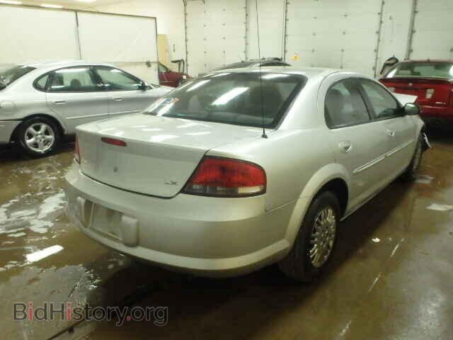 2001 CHRYSLER SEBRING - VIN: 1C3EL46X11N662445 - Фото 4
