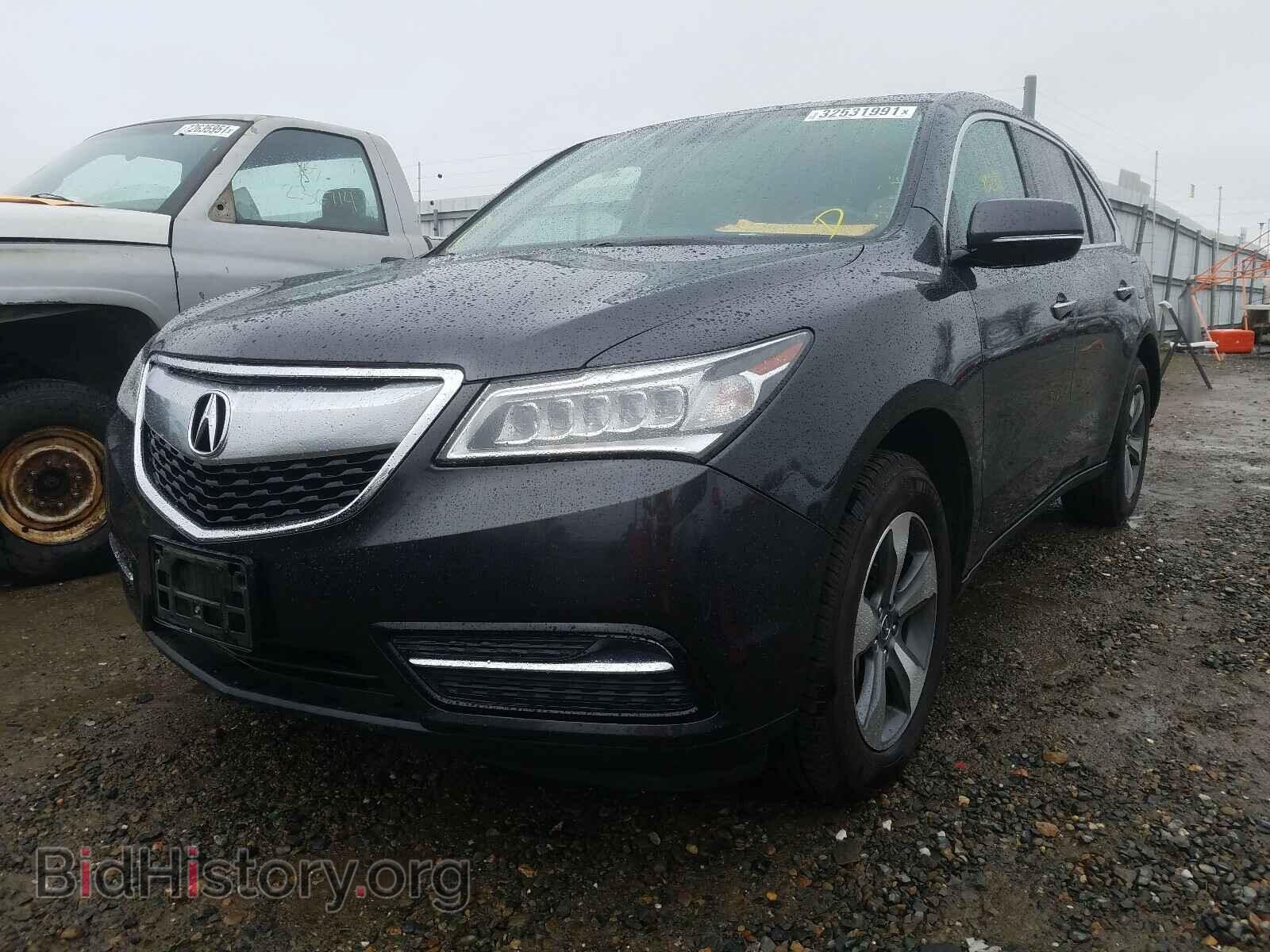 2015 ACURA MDX - VIN: 5FRYD3H25FB009848 - Фото 2