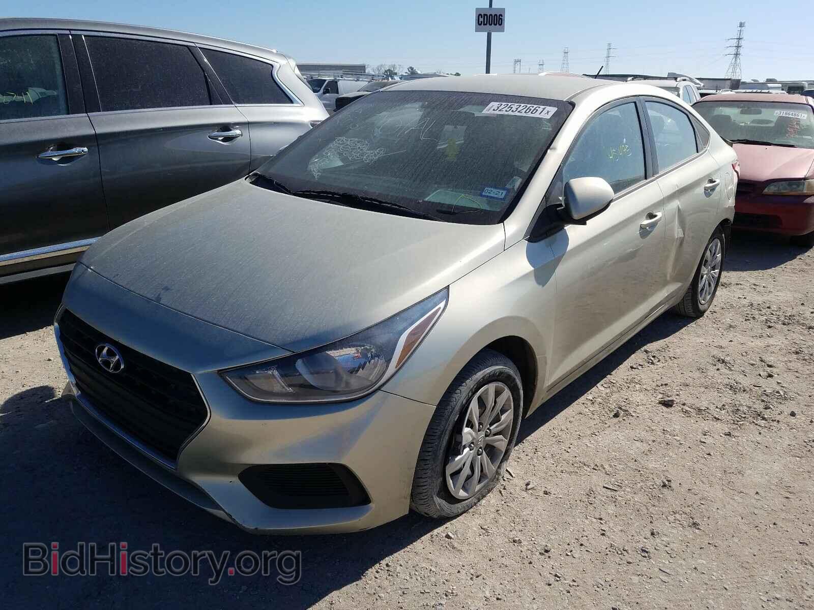 2019 HYUNDAI ACCENT - VIN: 3KPC24A38KE054907 - Фото 2