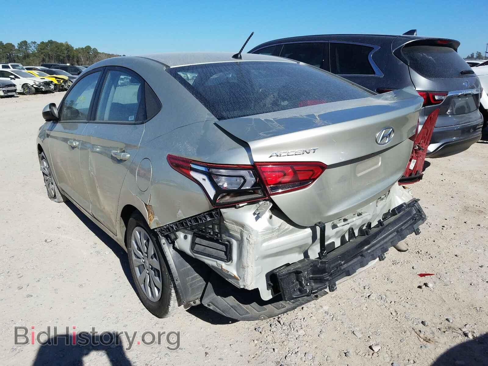 2019 HYUNDAI ACCENT - VIN: 3KPC24A38KE054907 - Фото 3