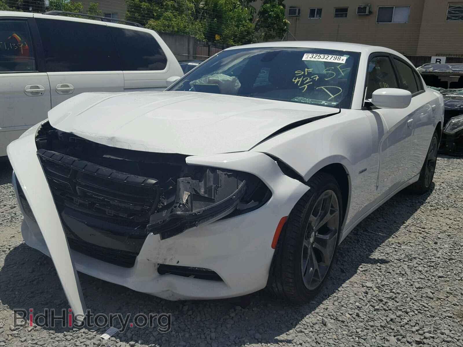 2015 DODGE CHARGER - VIN: 2C3CDXCT1FH863141 - Фото 2