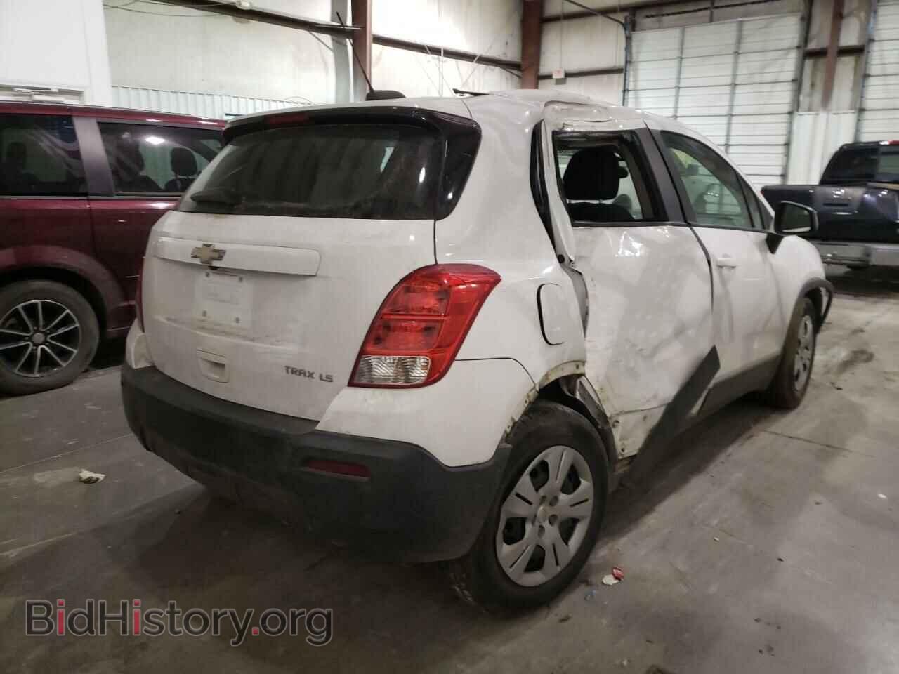 2016 CHEVROLET TRAX - VIN: 3GNCJKSB3GL273345 - Фото 4