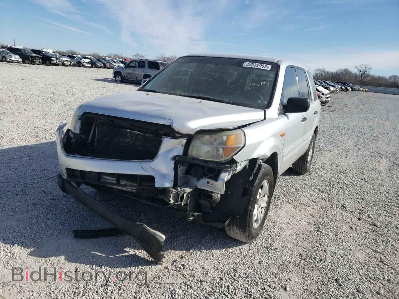 2006 HONDA PILOT - VIN: 5FNYF28156B017607 - Фото 2