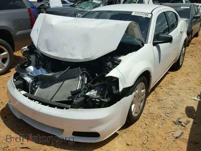 2014 DODGE AVENGER - VIN: 1C3CDZAB1EN188449 - Фото 2