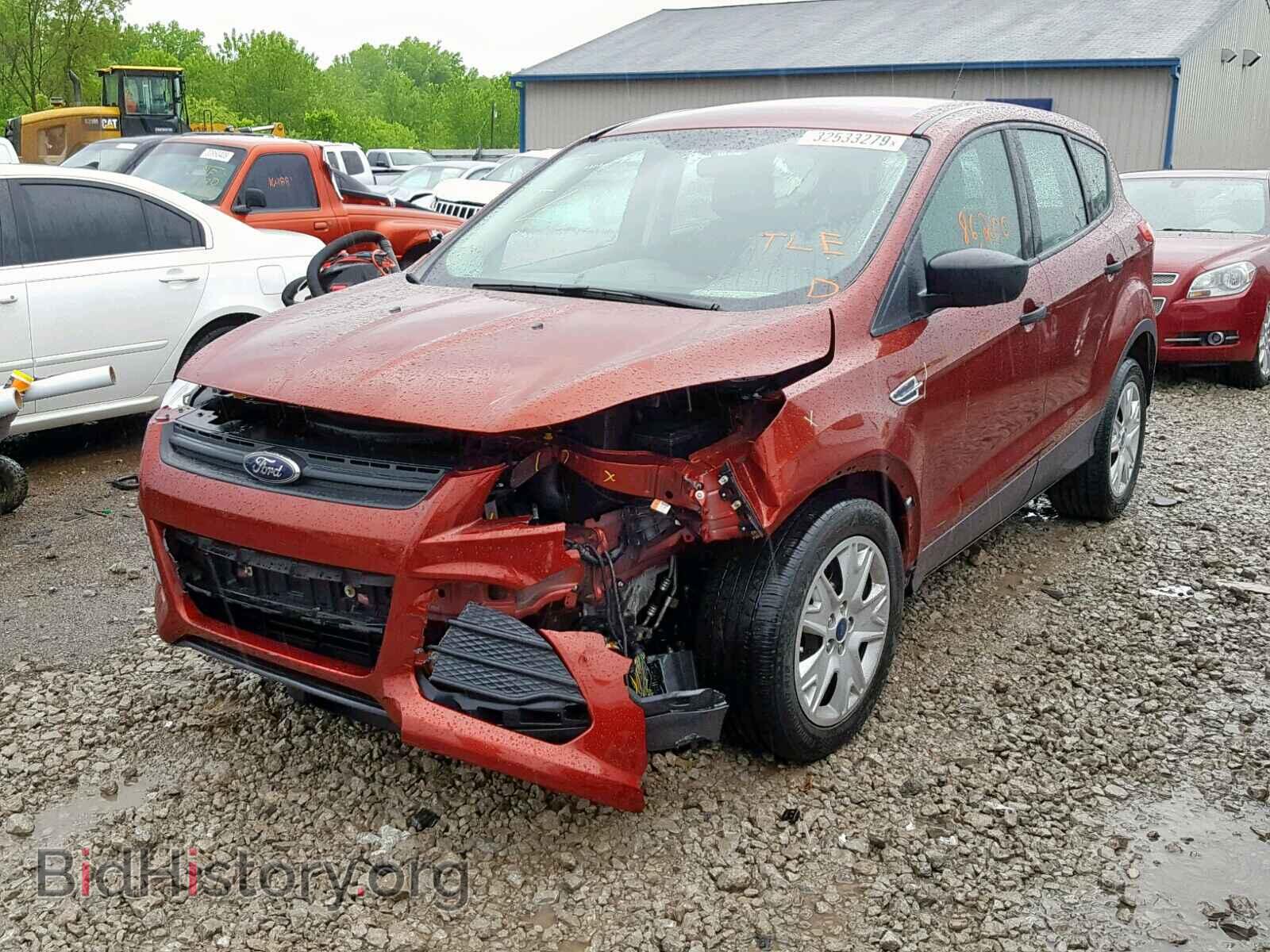 2014 FORD ESCAPE S - VIN: 1FMCU0F76EUC50330 - Фото 2