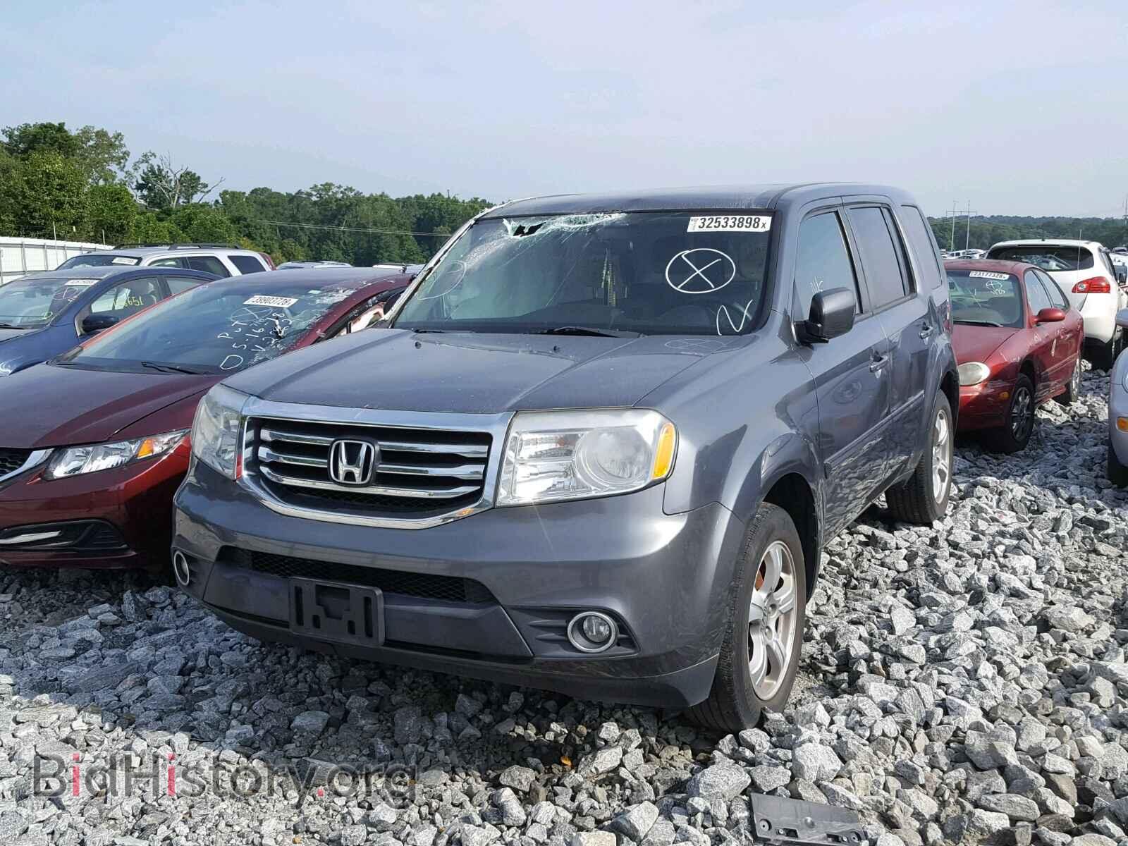 2013 HONDA PILOT EX - VIN: 5FNYF4H43DB015230 - Фото 2