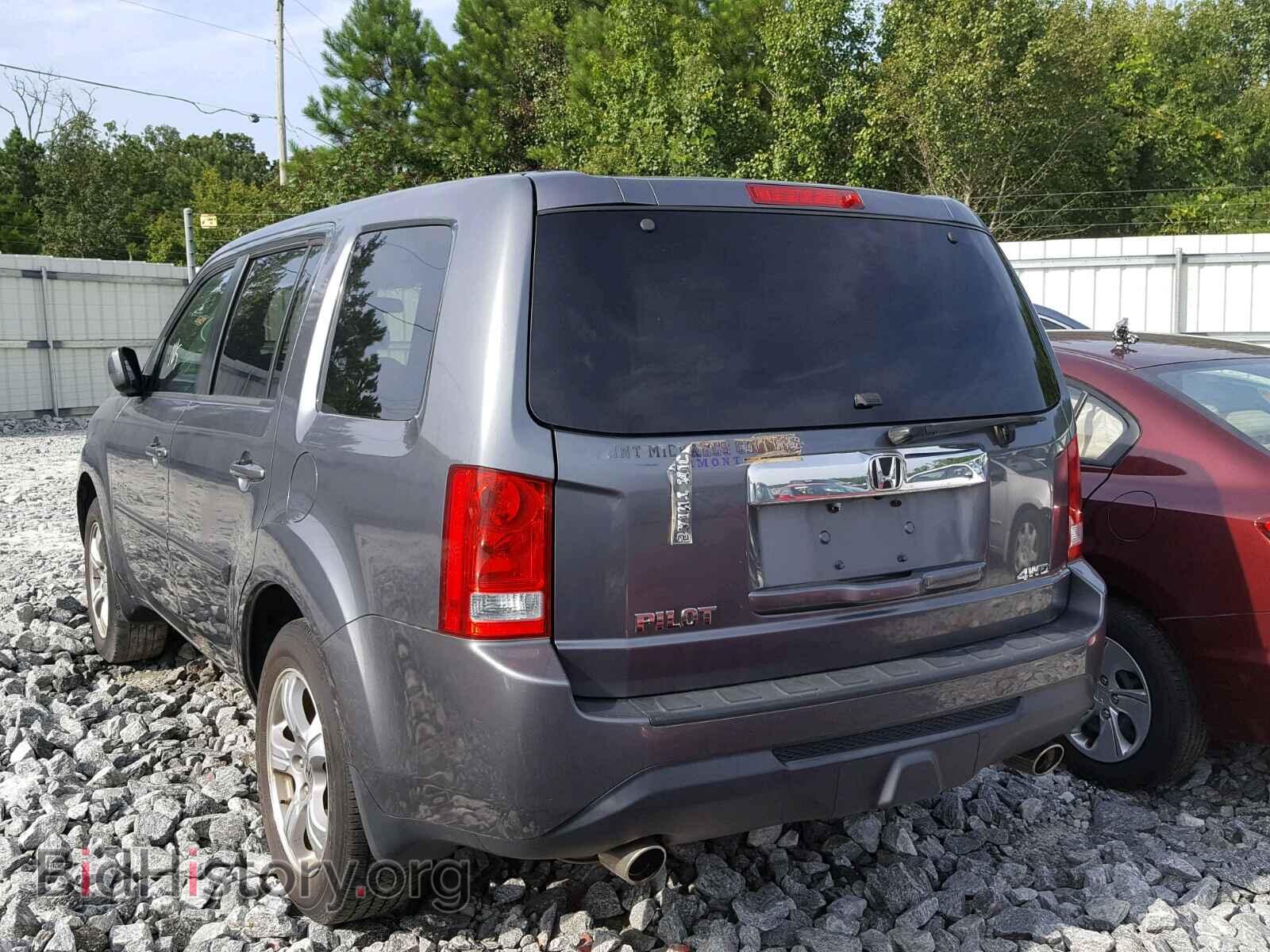 2013 HONDA PILOT EX - VIN: 5FNYF4H43DB015230 - Фото 3
