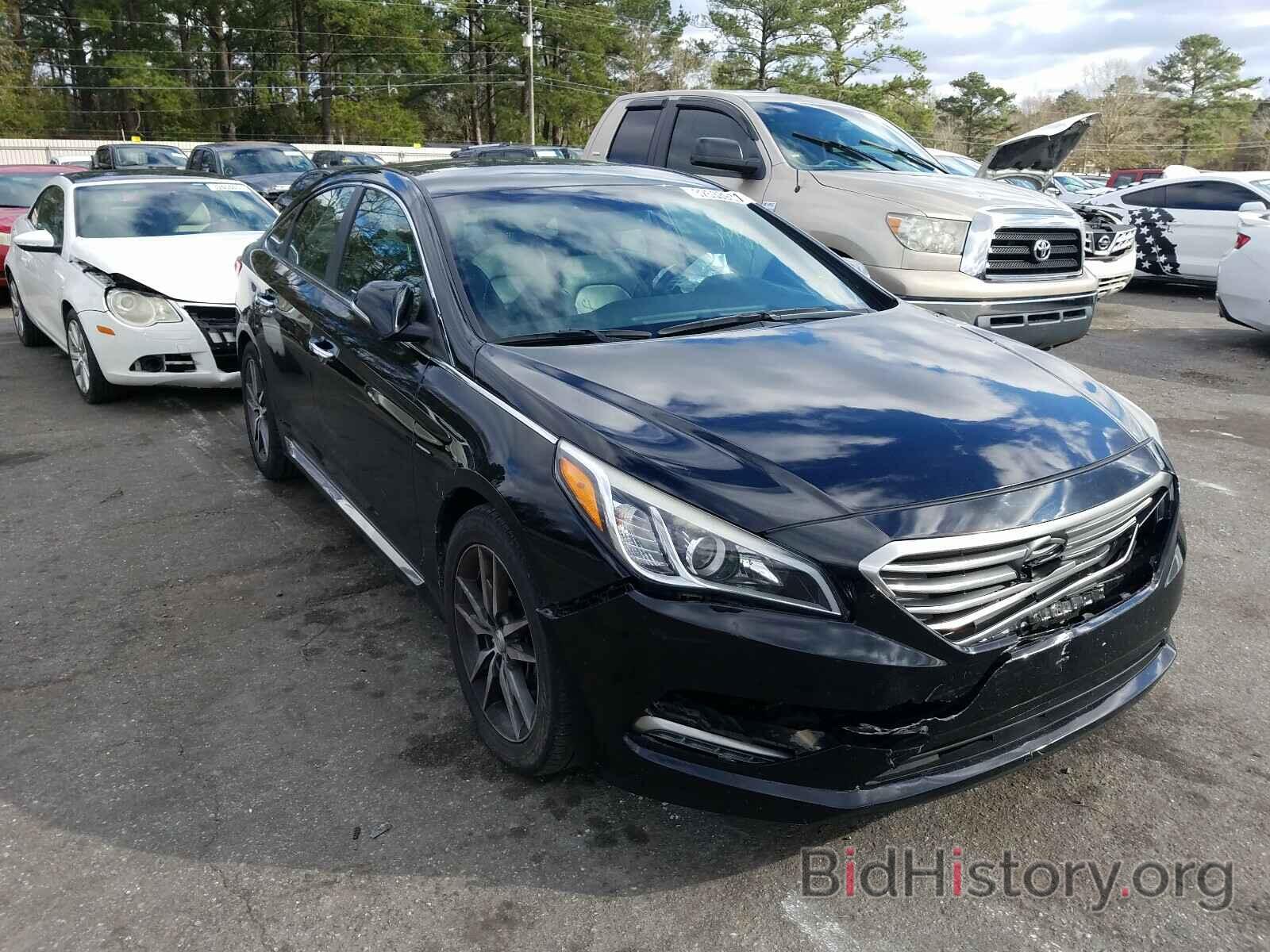 Фотография 5NPE34AB5FH110672 - HYUNDAI SONATA 2015