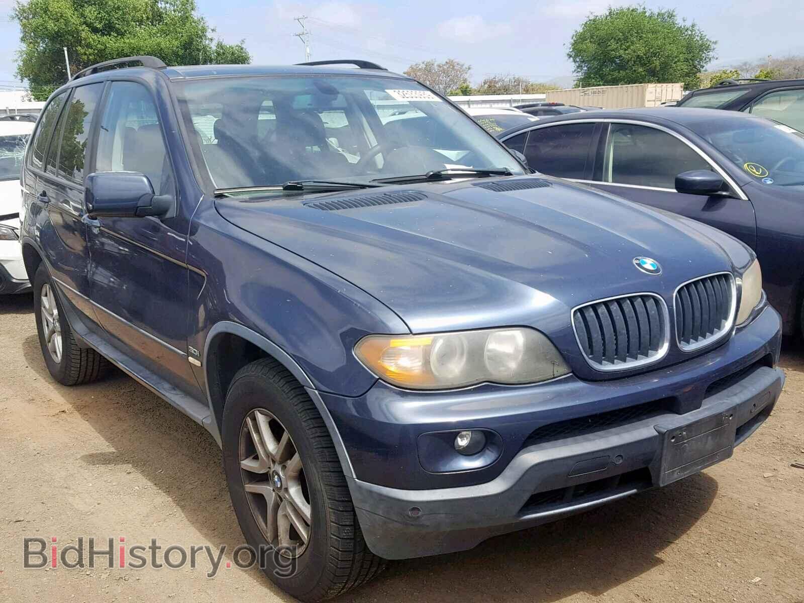 Photo 5UXFA13506LY32447 - BMW X5 2006