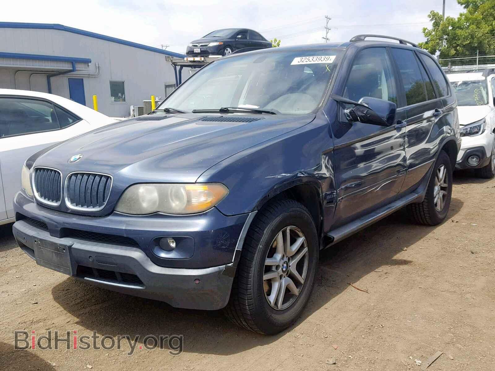 2006 BMW X5 - VIN: 5UXFA13506LY32447 - Фото 2