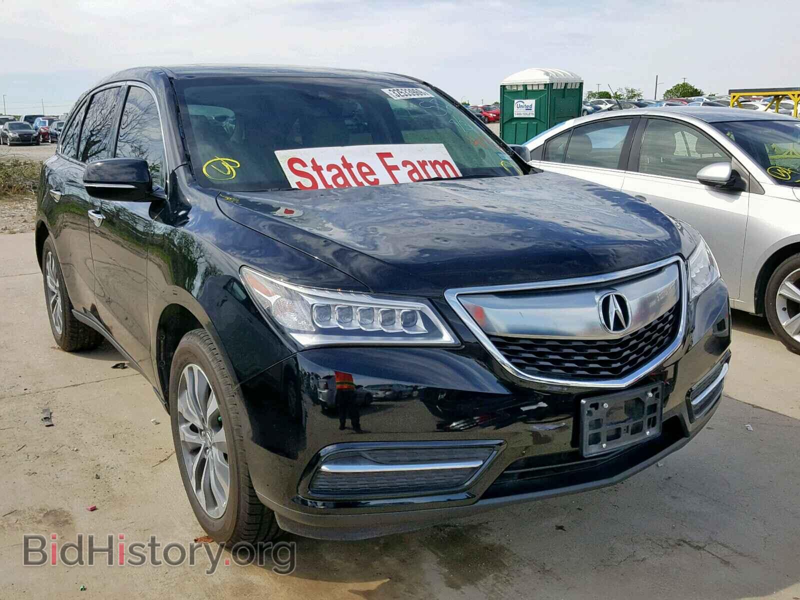 Photo 5FRYD3H48GB012570 - ACURA MDX 2016