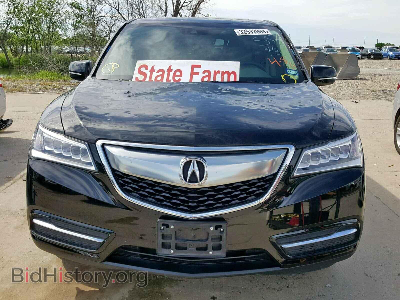 2016 ACURA MDX - VIN: 5FRYD3H48GB012570 - Фото 9