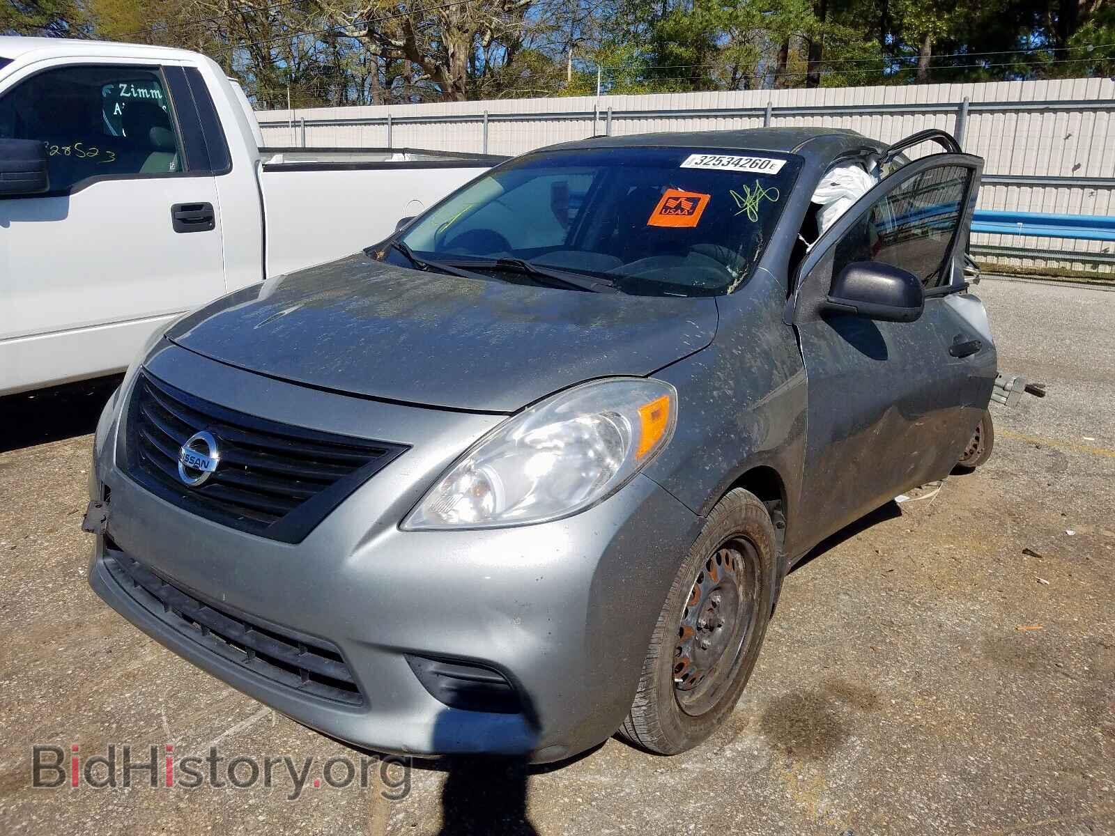 2012 NISSAN VERSA - VIN: 3N1CN7APXCL939928 - Фото 2