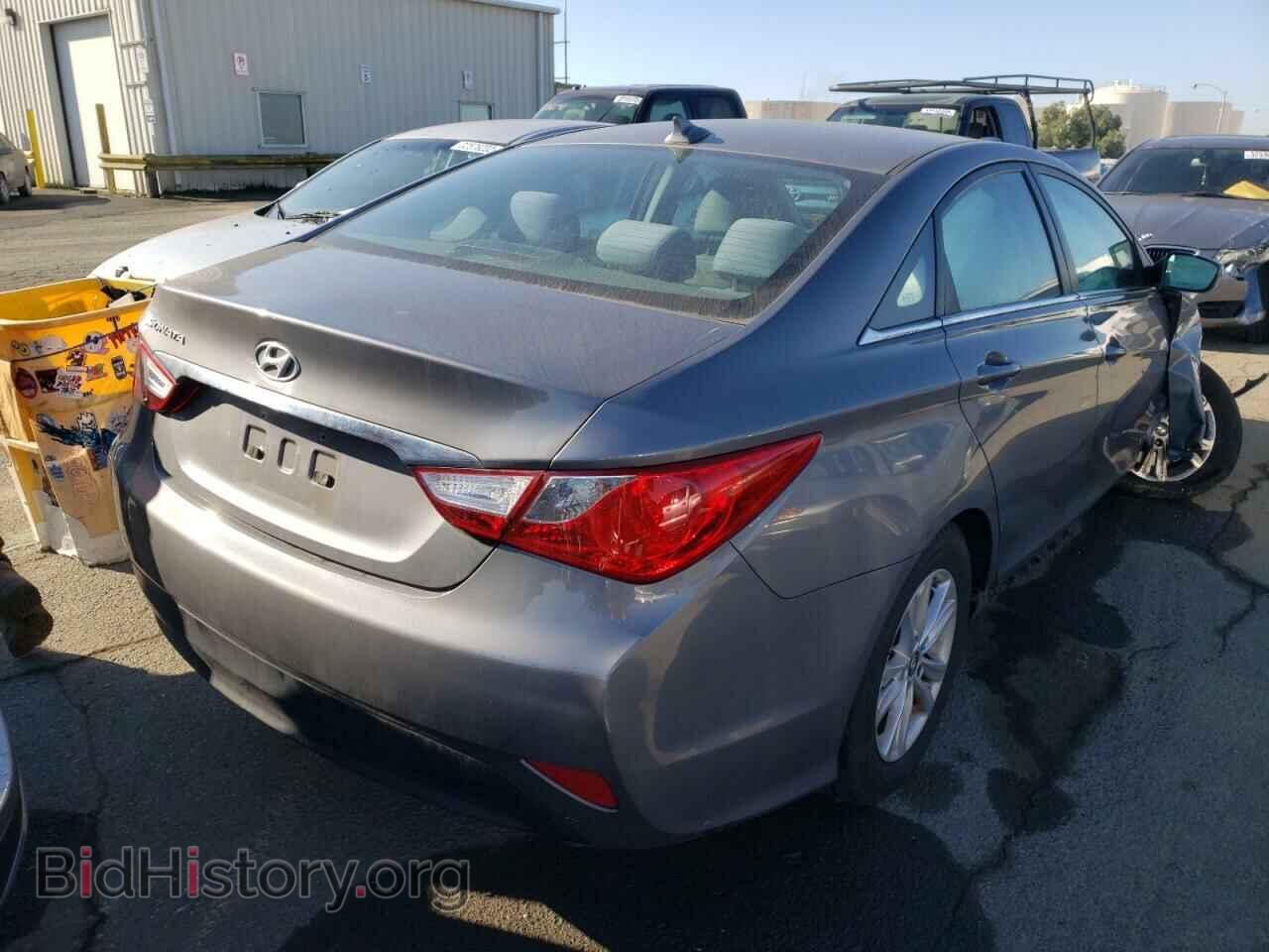 2014 HYUNDAI SONATA - VIN: 5NPEB4ACXEH893627 - Фото 4