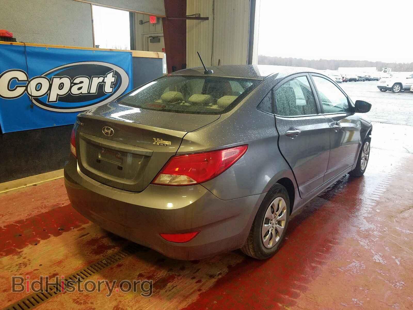 2017 HYUNDAI ACCENT - VIN: KMHCT4AE6HU280237 - Фото 4