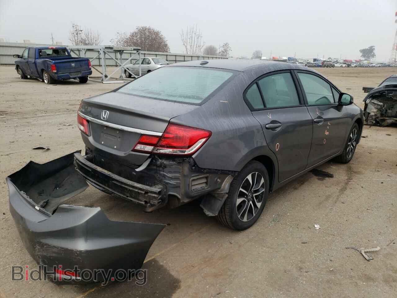 2013 HONDA CIVIC - VIN: 2HGFB2F96DH514363 - Фото 4