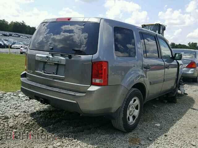 2009 HONDA PILOT - VIN: 5FNYF38229B005580 - Фото 4