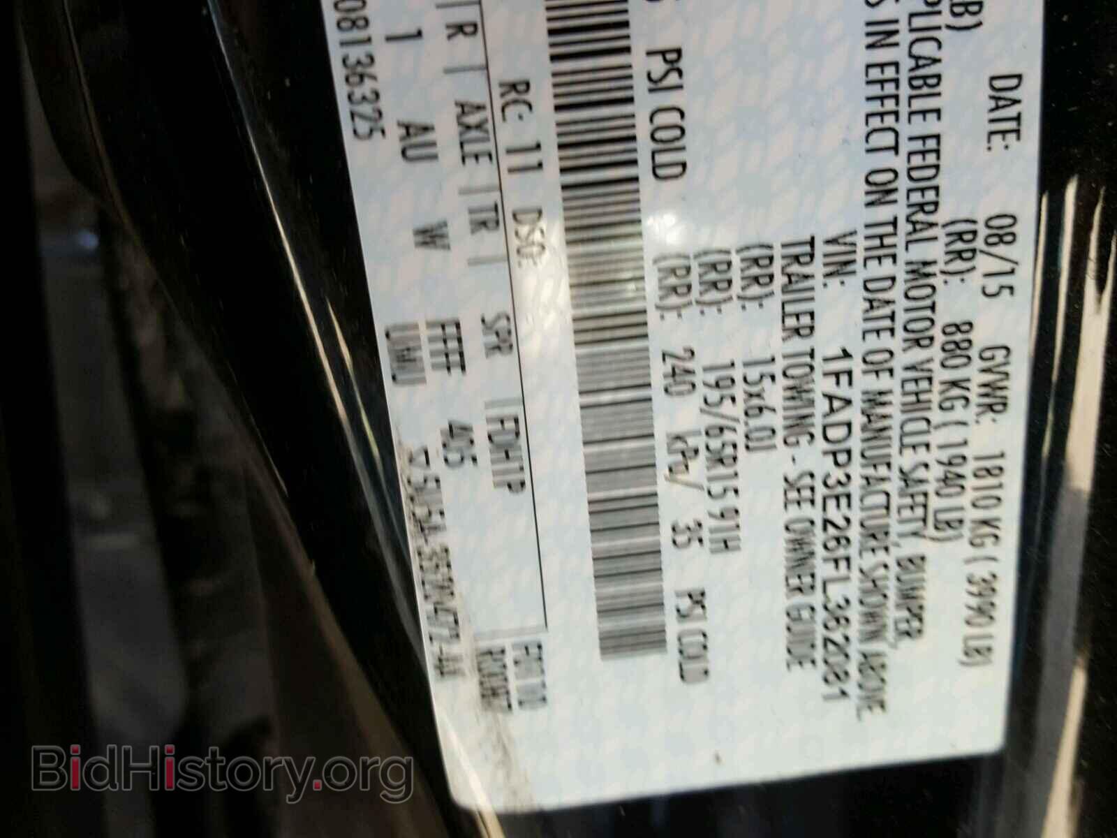 2015 FORD FOCUS - VIN: 1FADP3E26FL362081 - Photo 10