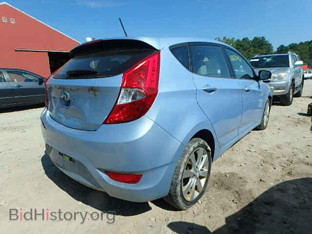 2012 HYUNDAI ACCENT - VIN: KMHCU5AE5CU013098 - Фото 4