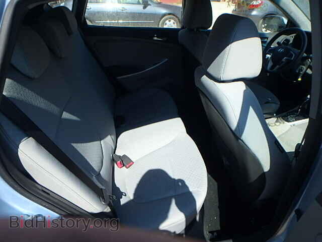 2012 HYUNDAI ACCENT - VIN: KMHCU5AE5CU013098 - Фото 6
