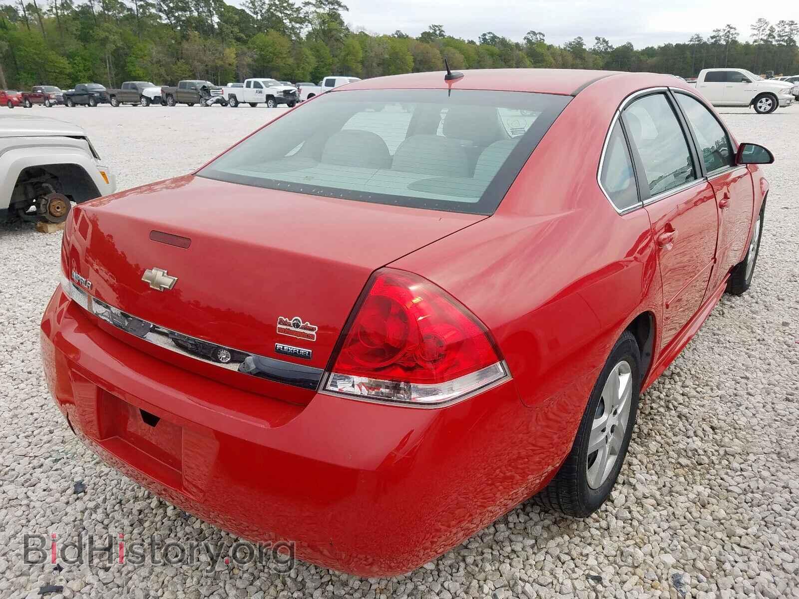 2011 CHEVROLET IMPALA - VIN: 2G1WF5EK9B1141293 - Фото 4