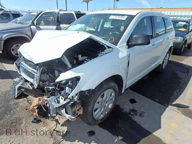 2014 DODGE JOURNEY - VIN: 3C4PDCAB7ET102278 - Фото 2