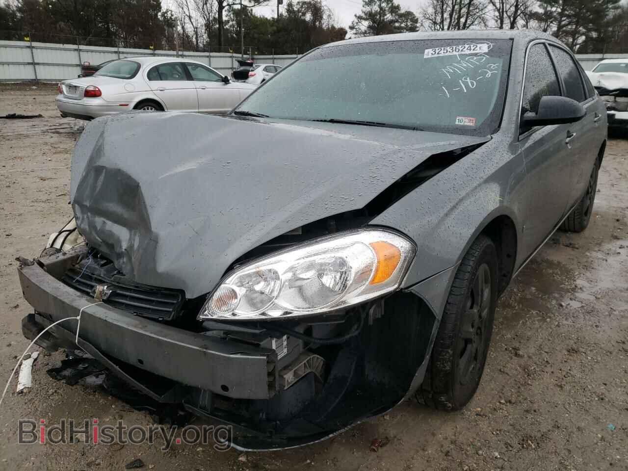 2008 CHEVROLET IMPALA - VIN: 2G1WB58K681229122 - Фото 2