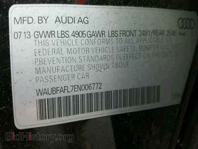 2014 AUDI A4 - VIN: WAUBFAFL7EN006772 - Фото 10