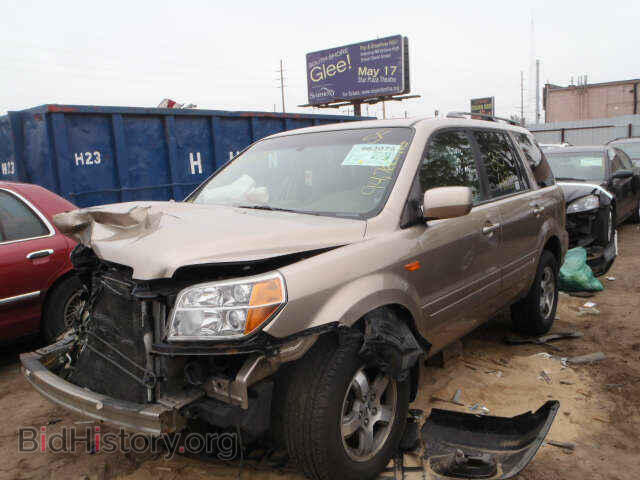 2006 HONDA PILOT - VIN: 2HKYF18586H549139 - Фото 3