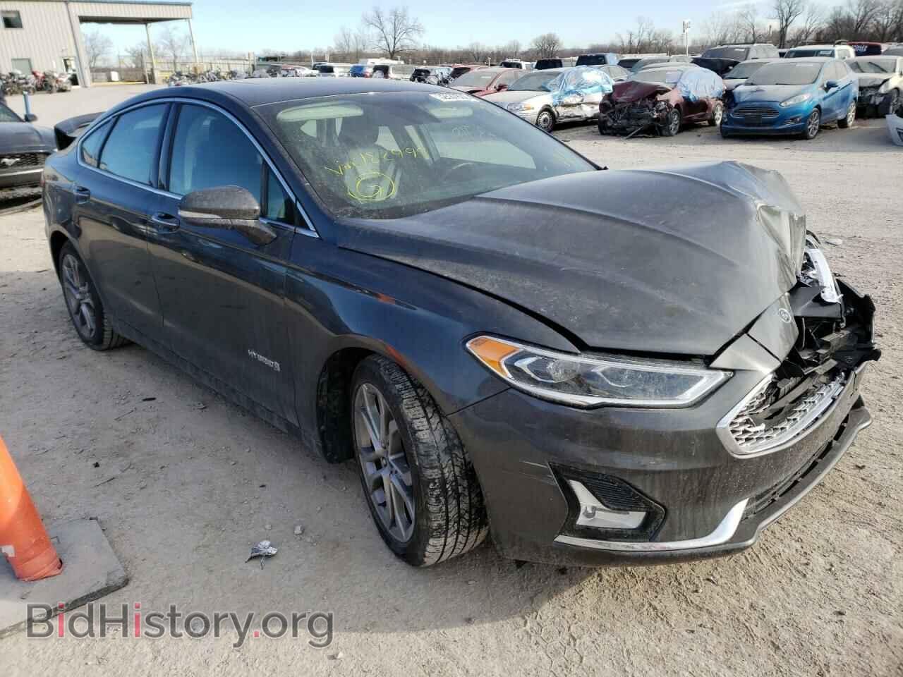 Фотография 3FA6P0RU6KR182999 - FORD FUSION 2019