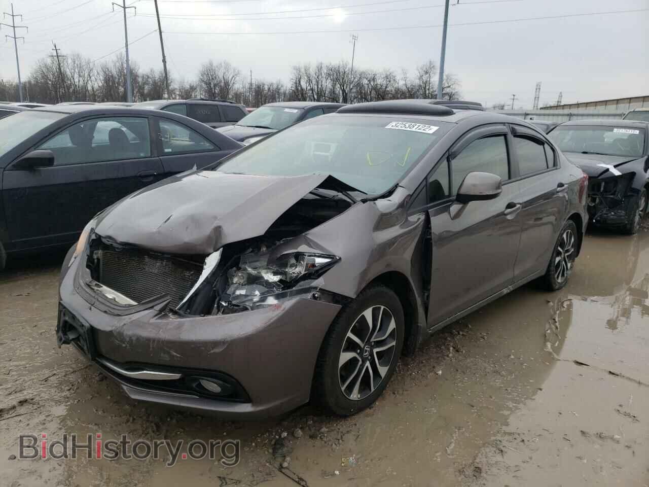 2013 HONDA CIVIC - VIN: 19XFB2F90DE040422 - Фото 2