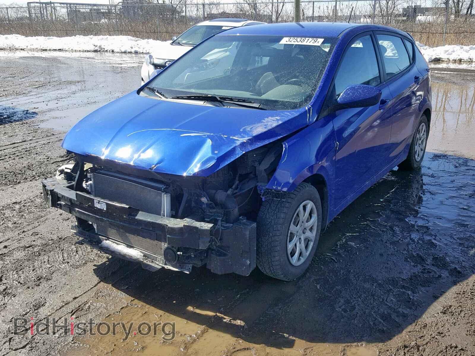 2012 HYUNDAI ACCENT - VIN: KMHCT5AE7CU016345 - Фото 2