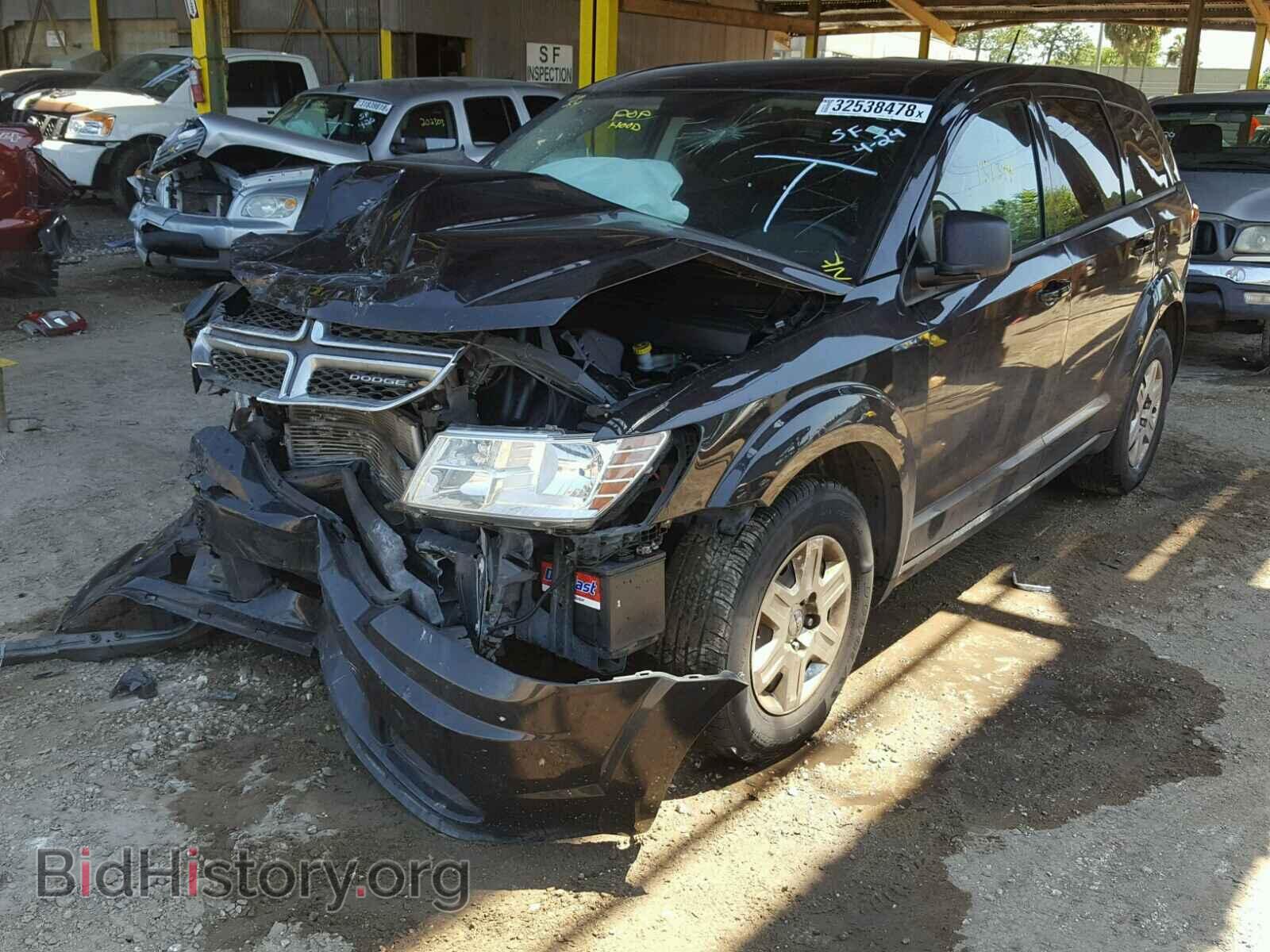 2012 DODGE JOURNEY - VIN: 3C4PDCAB1CT141543 - Фото 2