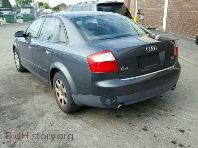 2002 AUDI A4 - VIN: WAULC68E52A178844 - Фото 3