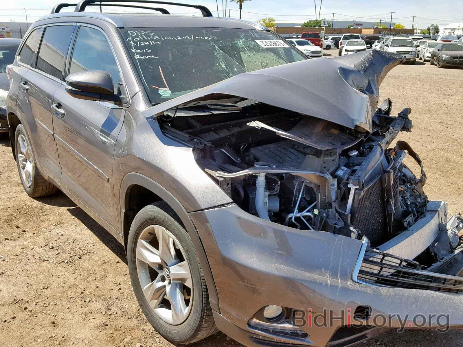 Photo 5TDDKRFH0GS236474 - TOYOTA HIGHLANDER 2016