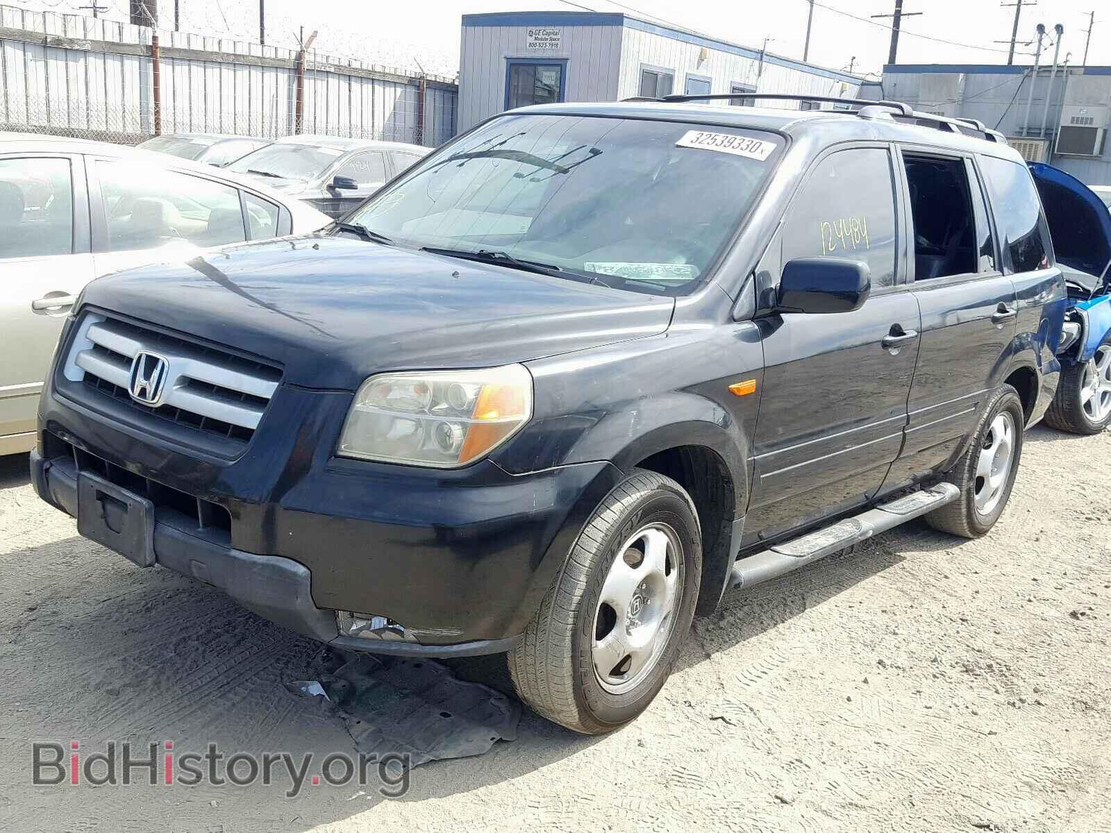 2007 HONDA PILOT - VIN: 5FNYF28517B013445 - Фото 2
