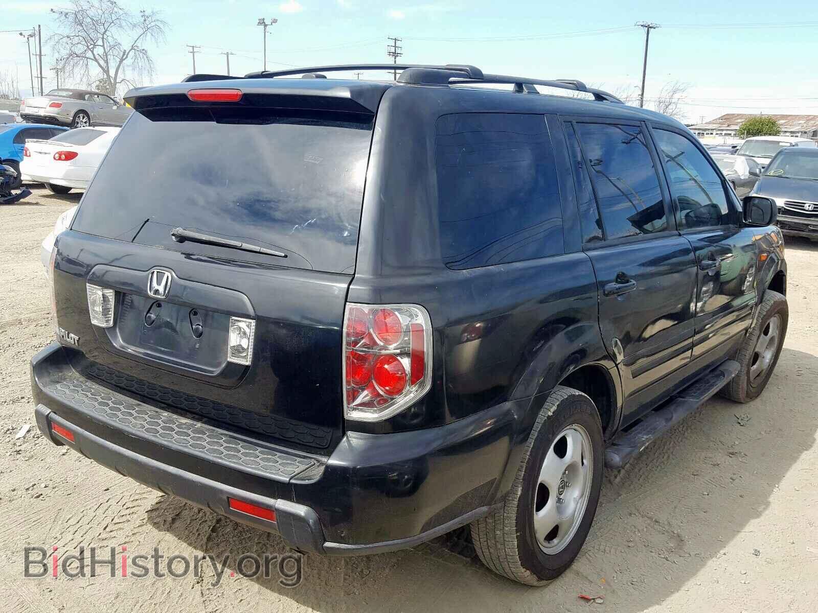 2007 HONDA PILOT - VIN: 5FNYF28517B013445 - Фото 4