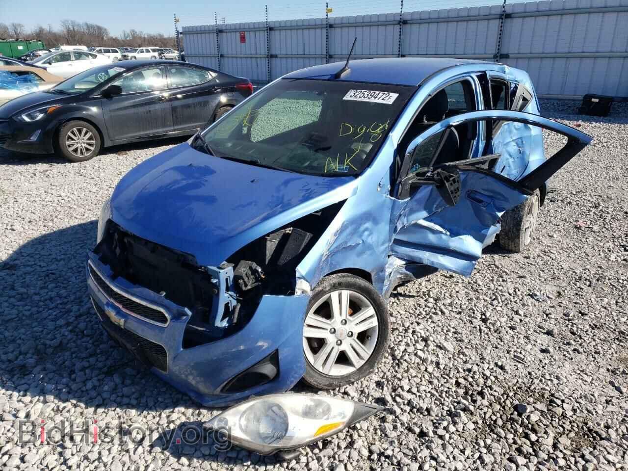 2014 CHEVROLET SPARK - VIN: KL8CD6S97EC566770 - Фото 2