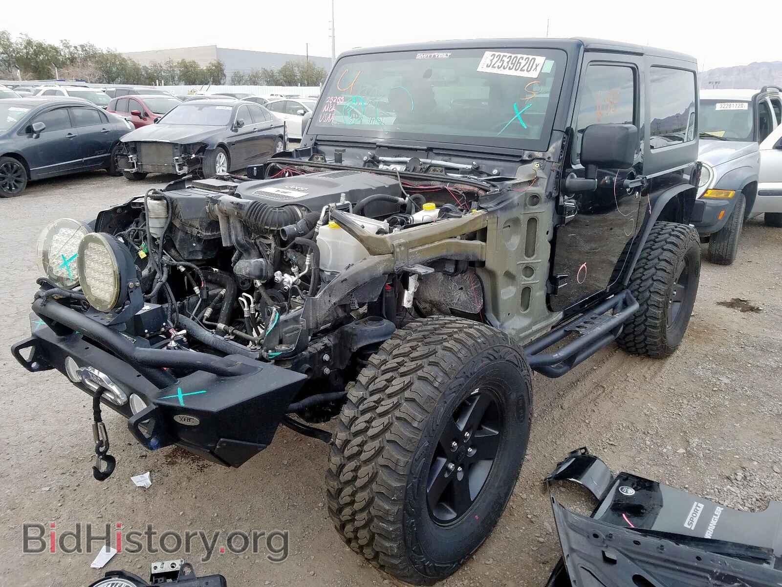 2014 JEEP WRANGLER - VIN: 1C4AJWAG2EL307837 - Фото 2