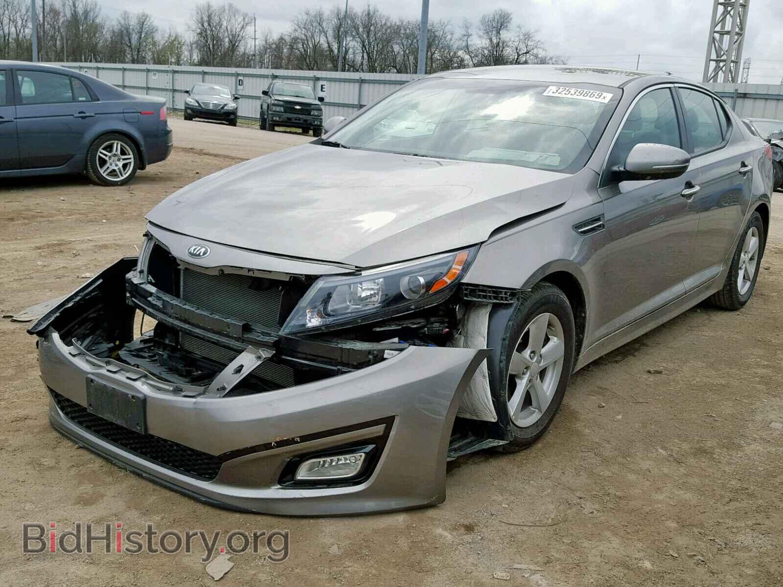 2015 KIA OPTIMA - VIN: 5XXGM4A79FG506455 - Фото 2