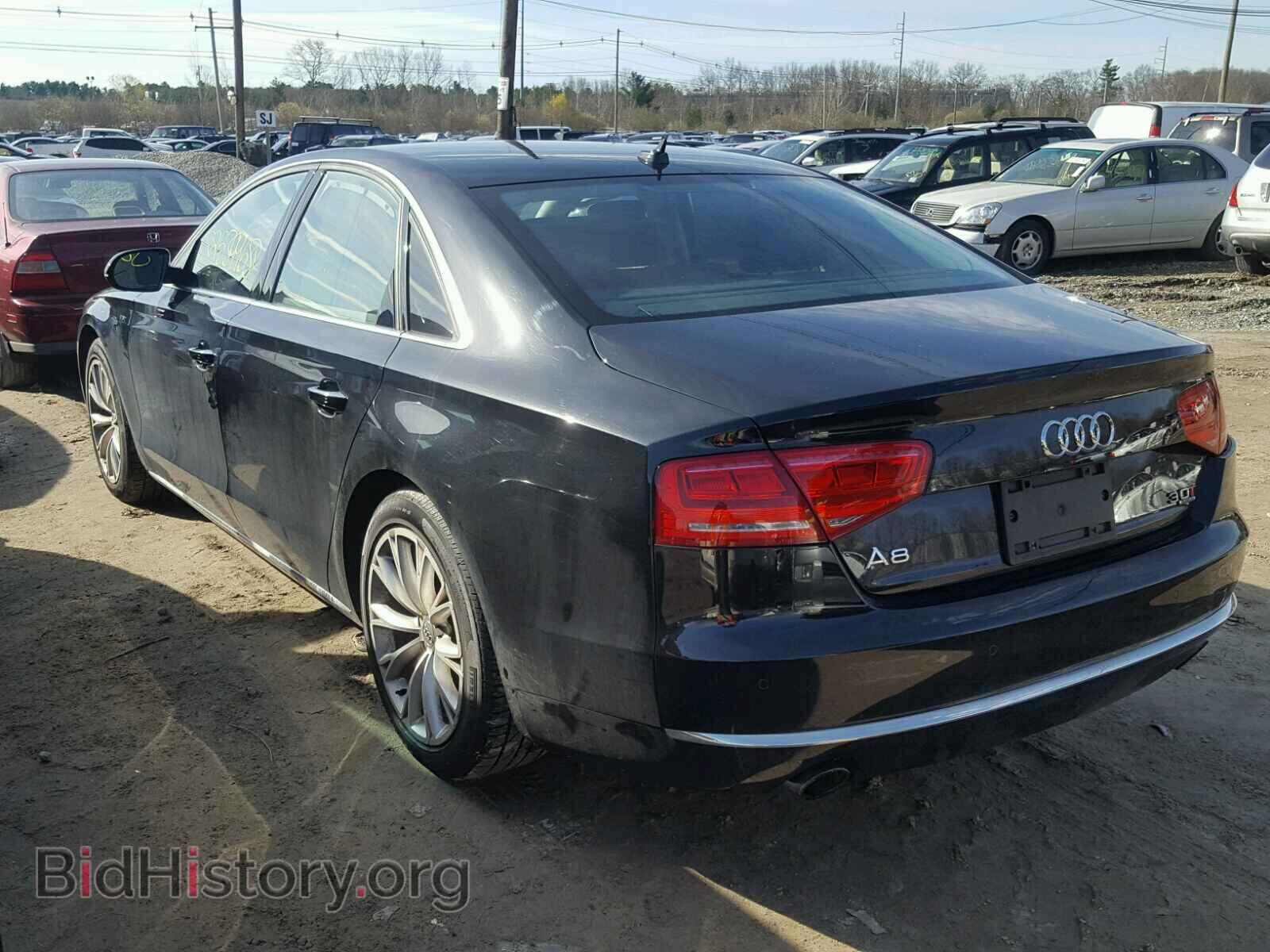 2013 AUDI A8 - VIN: WAUAGAFD1DN003270 - Фото 3
