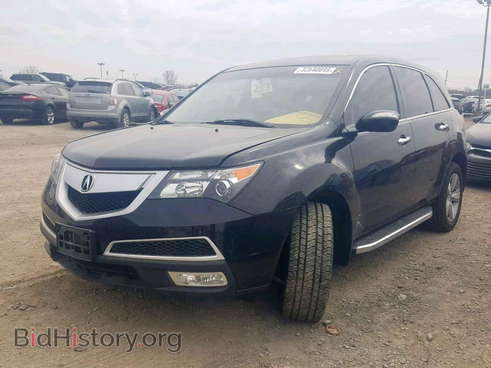 2012 ACURA MDX - VIN: 2HNYD2H47CH537761 - Фото 2