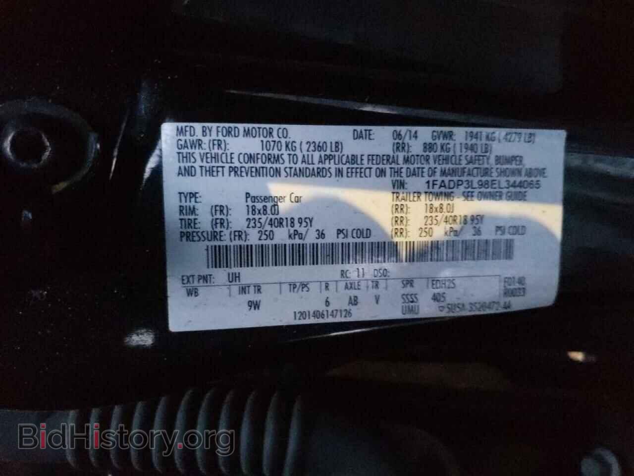 2014 FORD FOCUS - VIN: 1FADP3L98EL344065 - Photo 10