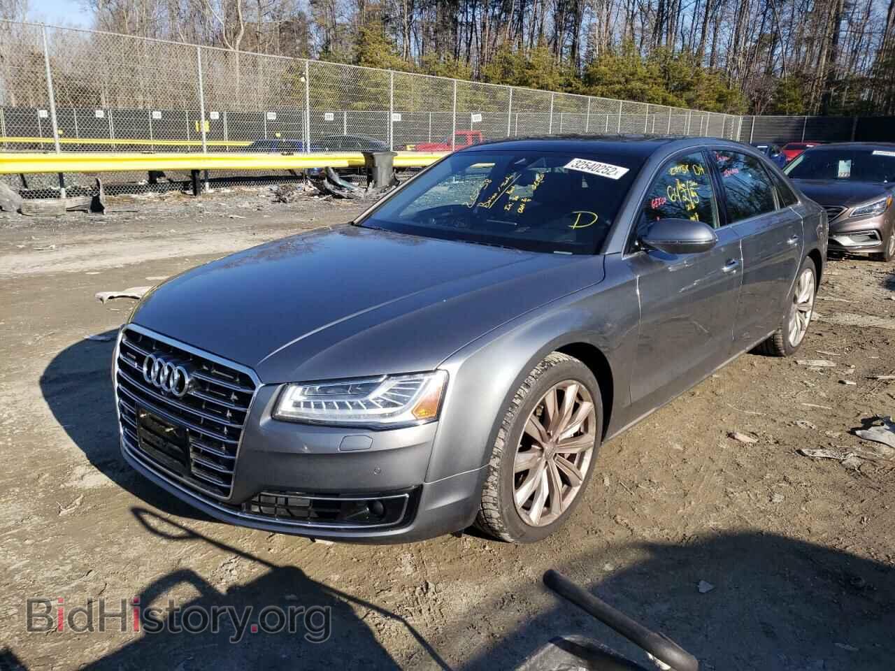 2016 AUDI A8 - VIN: WAU34AFD3GN004846 - Фото 2