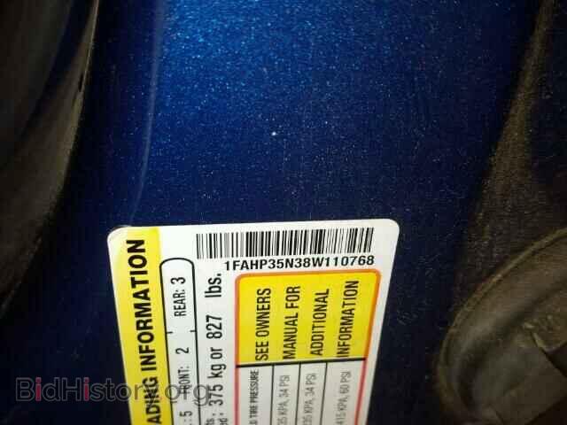 2008 FORD FOCUS - VIN: 1FAHP35N38W110768 - Фото 10