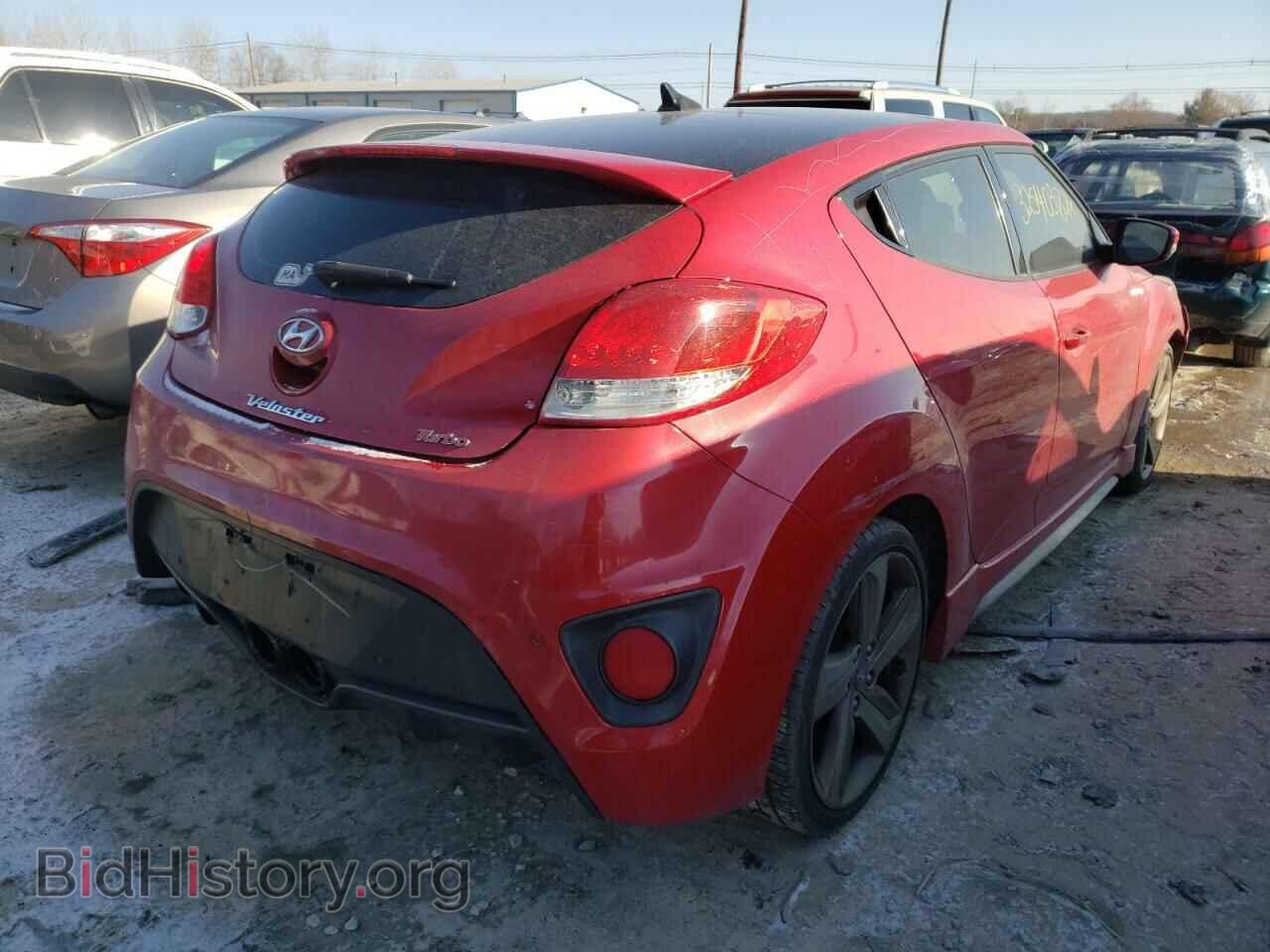 2013 HYUNDAI VELOSTER - VIN: KMHTC6AE1DU171321 - Фото 4