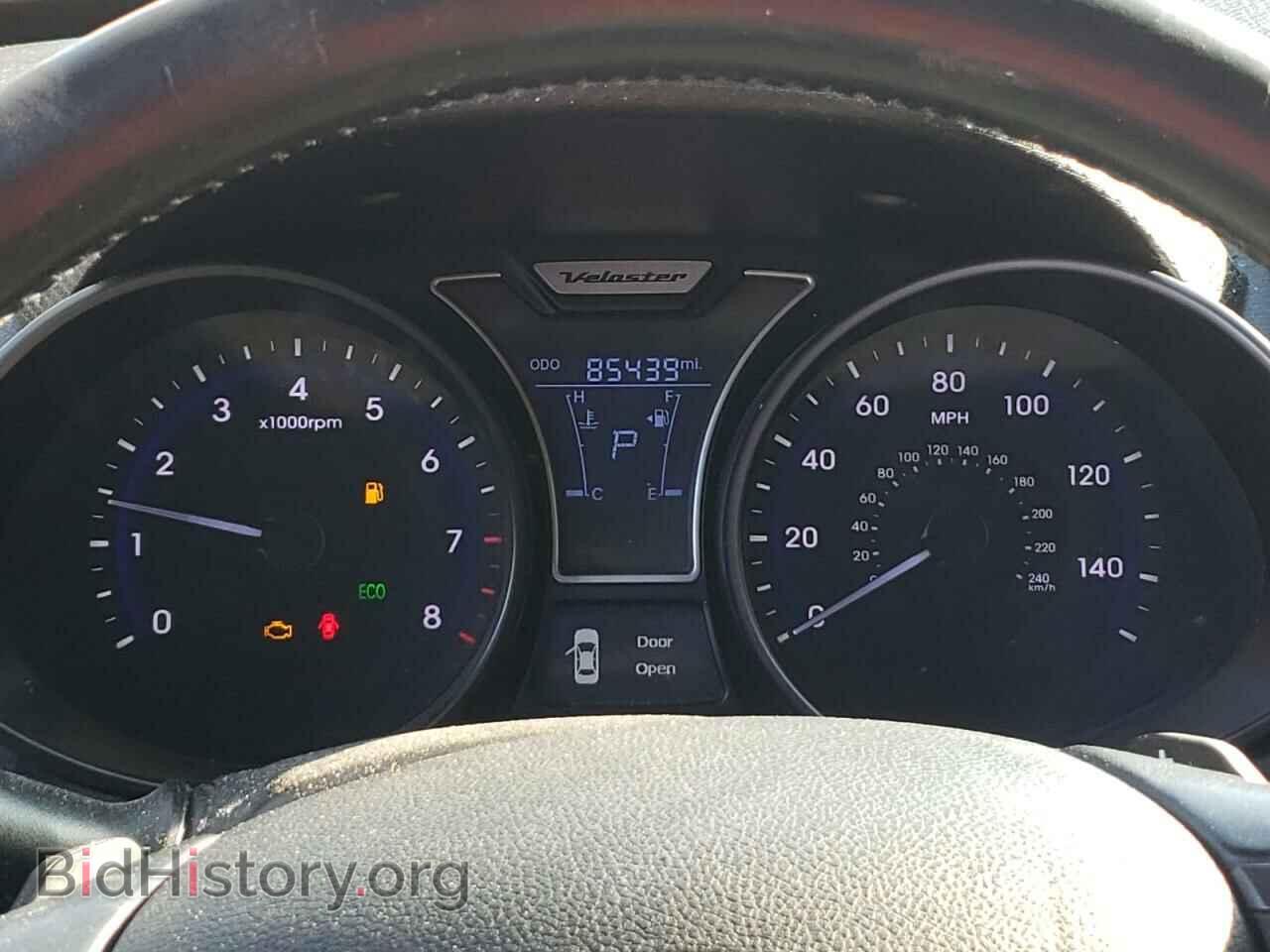 2013 HYUNDAI VELOSTER - VIN: KMHTC6AE1DU171321 - Фото 8