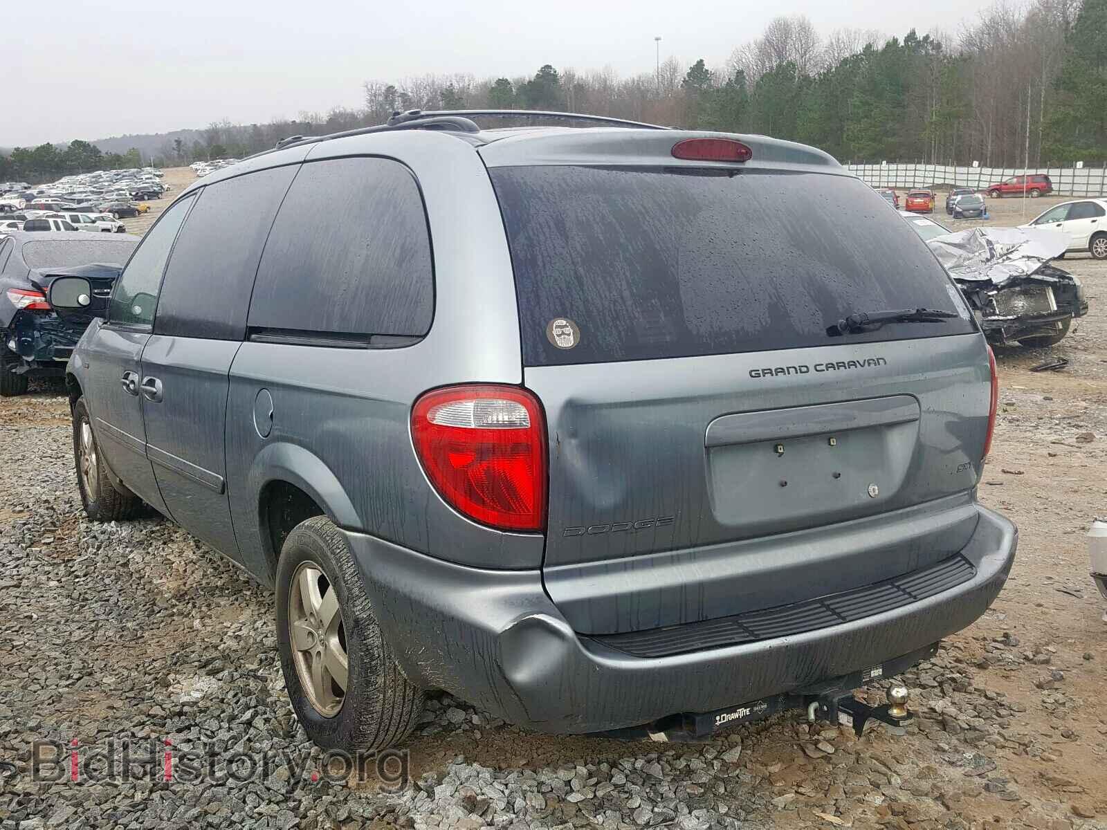 2007 DODGE CARAVAN - VIN: 2D4GP44L47R229564 - Фото 3